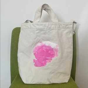 BAGGU Cotton Canvas Duck Bag 13.5” x 13.5” approximately